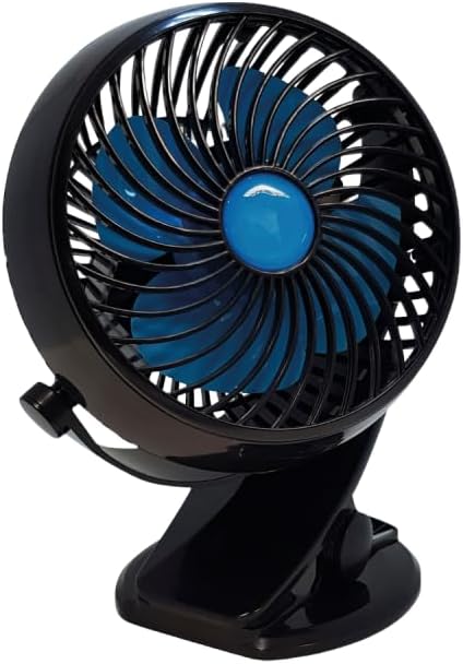 STARLYF Venteo - Fast Fan - Ventilateur sans fil, tête orientable 360°, puissance réglable + chargeur USB inclus