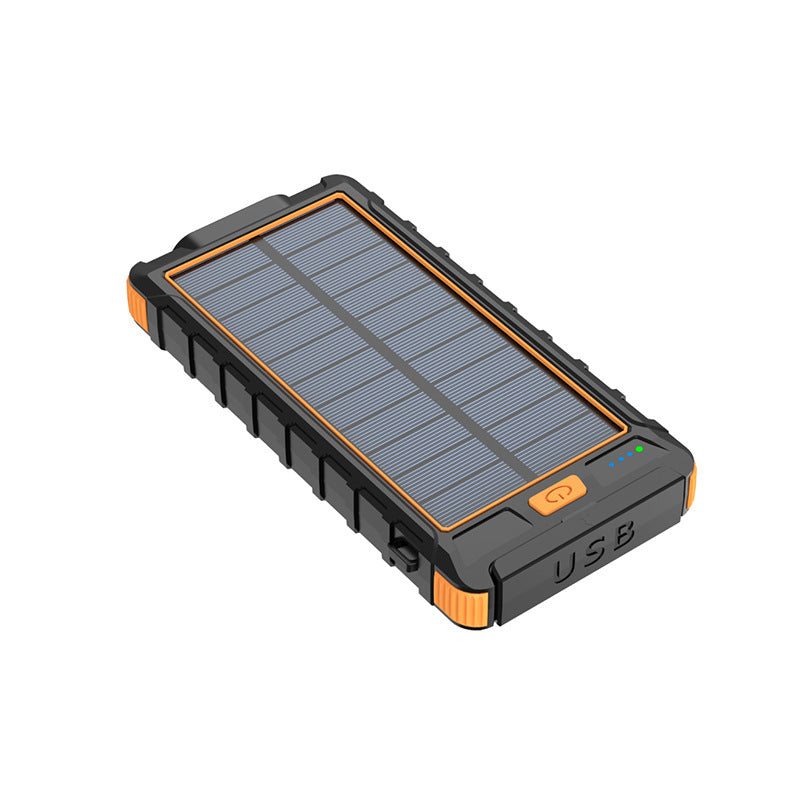 New Solar Wireless Power Bank Outdoor PD Fast Charging Ultra-Large Capacity 20000 Mah Power Bank
