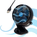 STARLYF Venteo - Fast Fan - Ventilateur sans fil, tête orientable 360°, puissance réglable + chargeur USB inclus