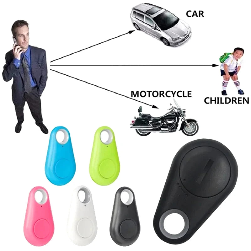 Mini GPS Mobile Bluetooth 5.0 Tracker Anti-Lost Device round Anti-Lost Device Pet Kids Bag Wallet Tracking Smart Finder Locator