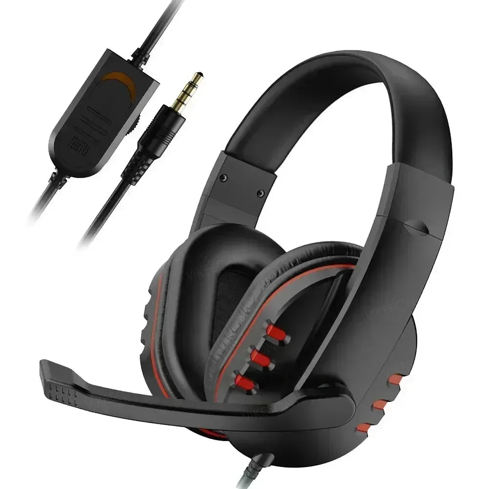 Casque filaire Gamer avec micro casque antibruit pour PC ordinateur portable PS4 PS5 Nintendo tablette écouteurs