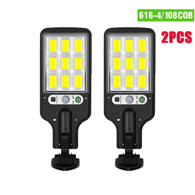 Applique Murale Solaire à LED pour l'Extérieur, Rechargeable, pour Cour, Jardin, Terrasse, Porte de Garage, Éclairage de Rue