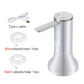 Pompe à bouteille d'eau électrique pliable, distributeur d'eau automatique, bouteille de 19 litres, pompe à eau potable de bureau Rechargeable