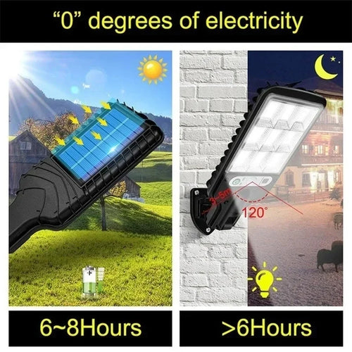 Applique Murale Solaire à LED pour l'Extérieur, Rechargeable, pour Cour, Jardin, Terrasse, Porte de Garage, Éclairage de Rue