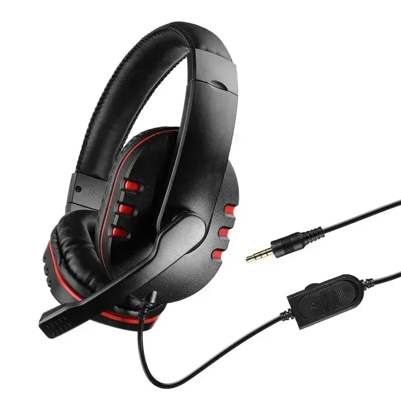 Casque filaire Gamer avec micro casque antibruit pour PC ordinateur portable PS4 PS5 Nintendo tablette écouteurs
