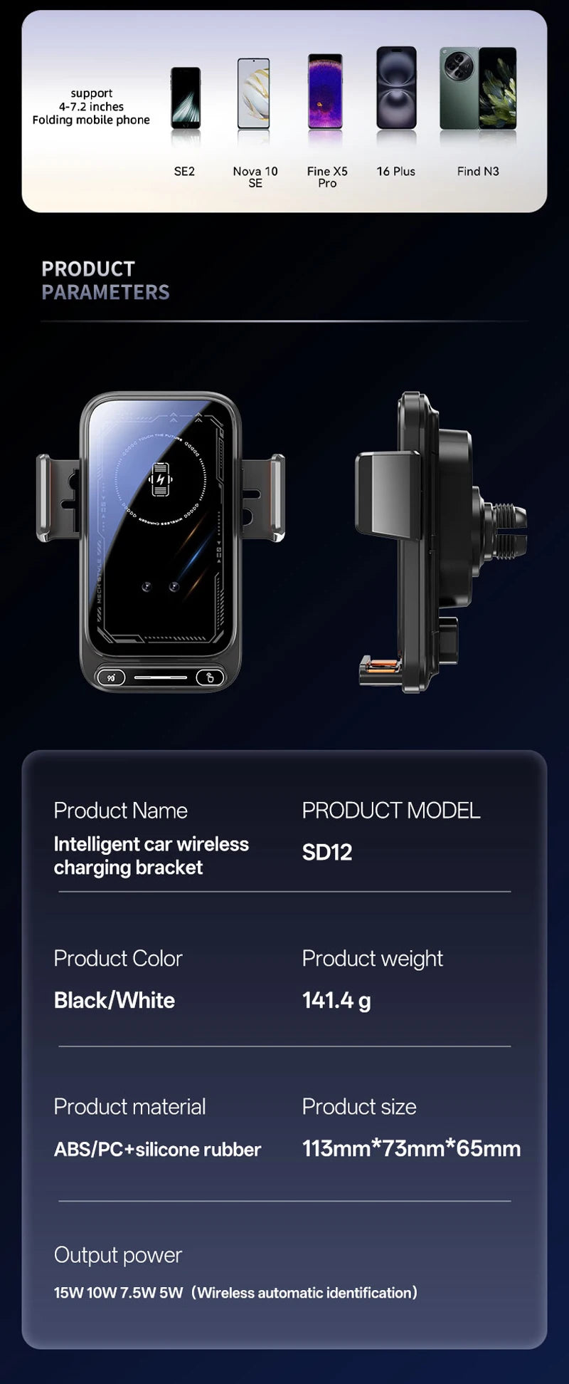 Car Phone Charger Phone Holder