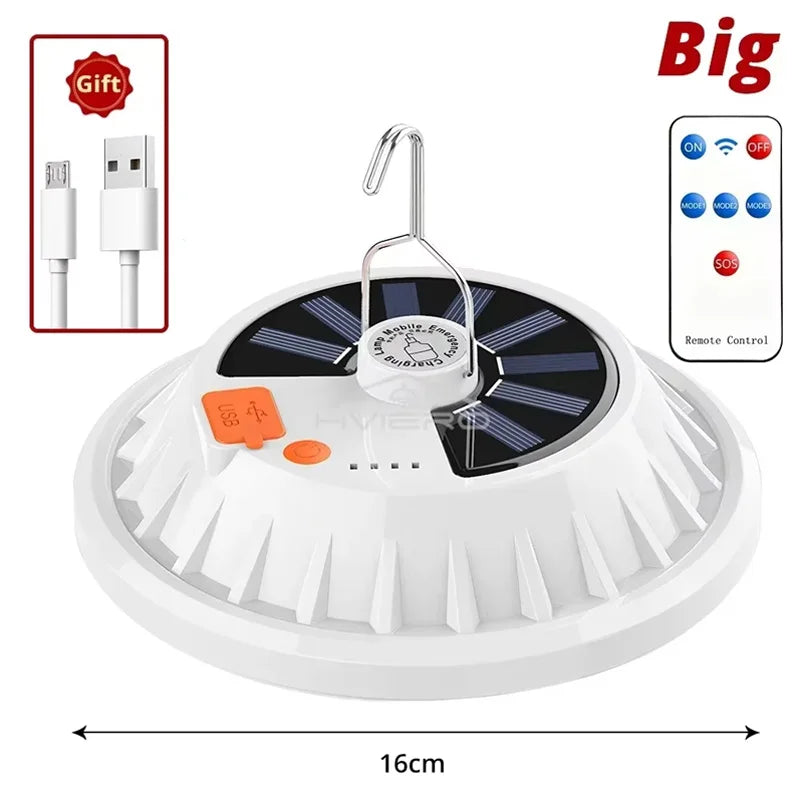 Portable Camping lumière batterie externe LED Camping lanternes poche étanche extérieure tente lumière Rechargeable projecteur lampe de poche