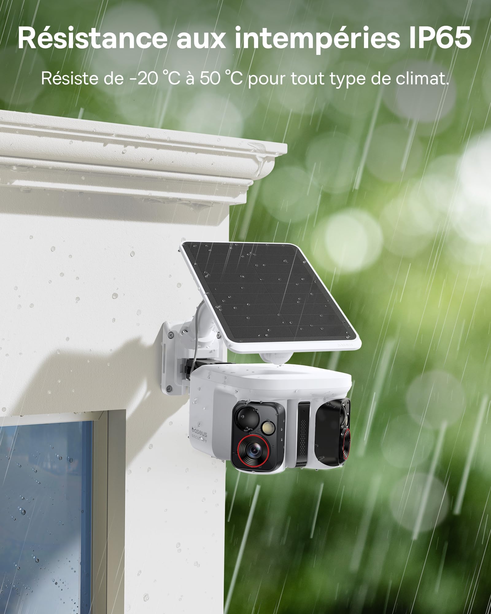 Baseus X1 Pro Caméra Extérieure IA 300°