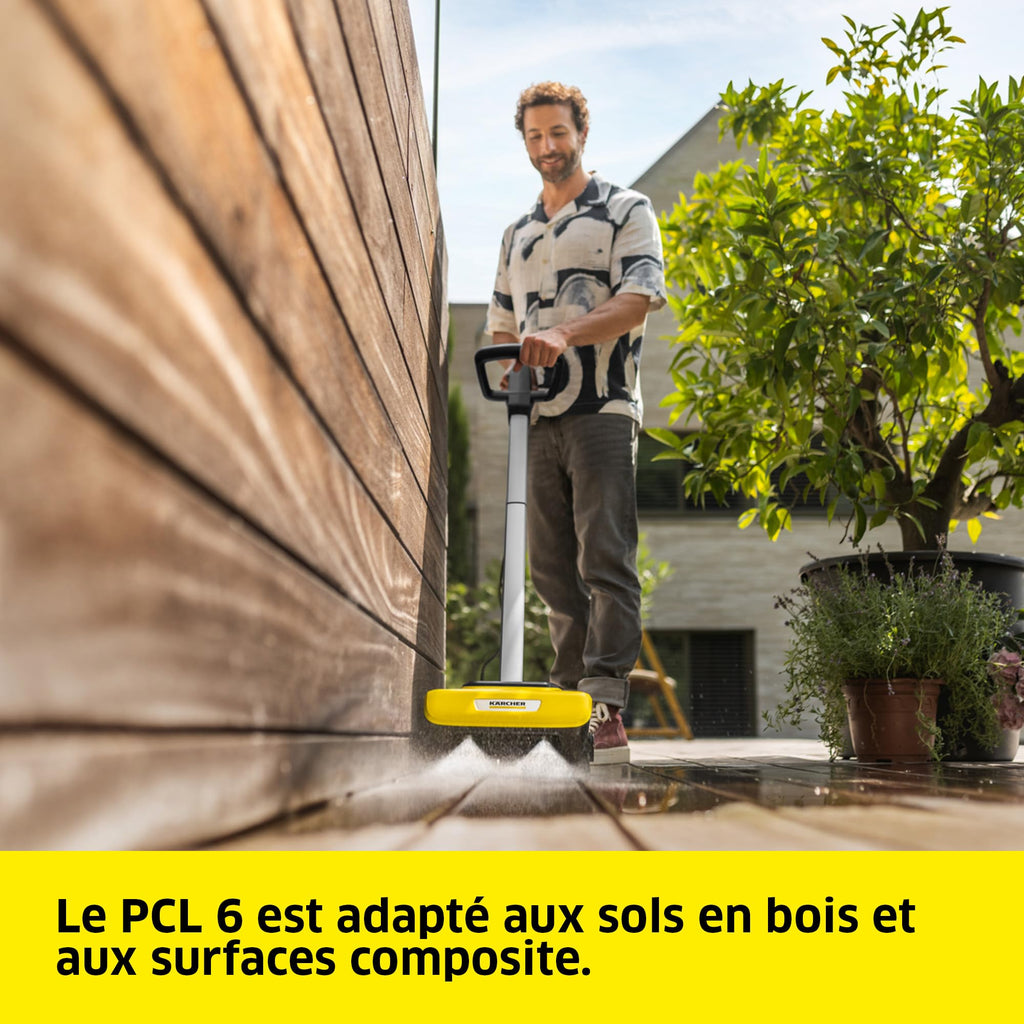 Kärcher PCL 6 Nettoyeur Bois Composite Pierre - Golden High-Tech