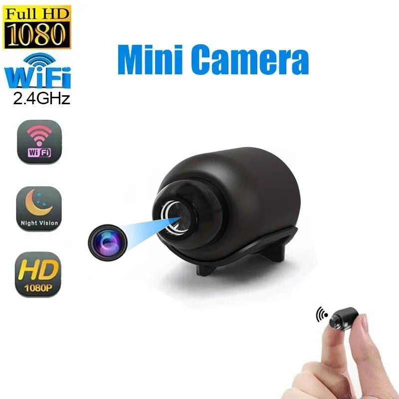 X5 Mini Caméra Sans Fil 1080P Détection de Mouvement WiFi
